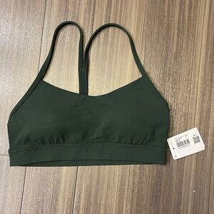 Lululemon Athletica Dark Green Sports Bra